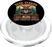 Deer Season CEO | Hunter's Antler Stalking Garment PopSockets PopGrip for MagSafe