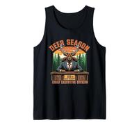 Deer Season CEO | Hunter's Antler Stalking Garment Tank Top