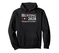 Deer Season Election Parody Hunting Dad Funny Design Pullover Hoodie