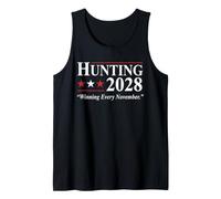Deer Season Election Parody Hunting Dad Funny Design Tank Top