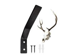 deer skull bracket, skull mount hanger, hook wall bracket, European metal skull wall bracket, hunting deer skull hanger, wooden skull hanger