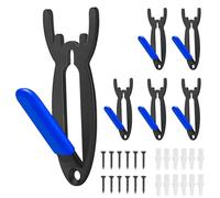 Deer Skull Hangers - 3.9 inches Hangeer Hooker for Der Head Wall Mounts, 6 Pieces Trophy Display Mounts, Deers Skuull Mount Hanger Rack for Mule, Coyote, Antelope