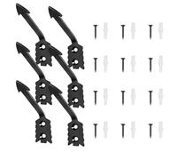 Deer Skull Mount, Deer Skull Rack Wall Mount, Wall Mount Hunting Deer Skull Rack Set of 6, Antler Skull Hook for Deer Antelope Small Game Animals