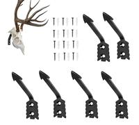 Deer Skull Mounting Kit, Deer Skull Mounting Kit - Skull Hanger, Heavy Duty Deer Holder - 6 x Display Stands European Skull Mounting Kit, Deer Antler Holder, Deer Head