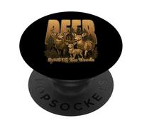 DEER SPIRIT OF THE WOODS this cute sweet forest habitants PopSockets Adhesive PopGrip