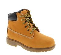 Deer Stags Kids' Mak2 Waterproof Work Boot, Wheat, 9 Little Kid