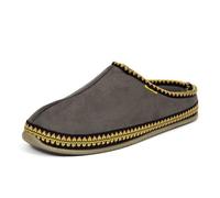 Deer Stags Men’s Wherever Indoor Outdoor S.U.P.R.O. Sock Slipper, Grey, 14