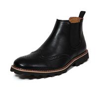 Deer Stags Men's Dress Chelsea Boot, Black-Brayden, 14 UK