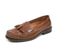 Deer Stags Men's Herman Cognac Tassel Loafer 8.5 W (3E) US