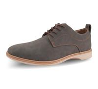 Deer Stags Men's Lisbon Oxford, Grey, 10.5 Wide