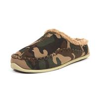 Deer Stags Men's Nordic Slipper, Camouflage, 8 UK
