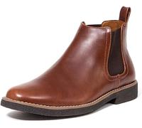 Deer Stags Men's RCKLNDVEGA Rockland Memory Foam Dress Casual Comfort Chelsea Boot Chelsea Boot, Brown, 9.5 UK