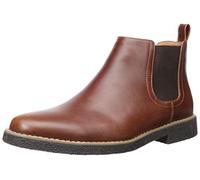 Deer Stags Men's RCKLNDVEGA Rockland Memory Foam Dress Casual Comfort Chelsea Boot Chelsea Boot, Brown, 9.5 UK