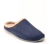 Deer Stags Mens Slip on Slipper, Navy, 11 UK