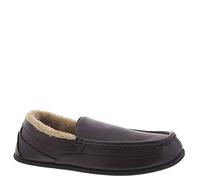 Deer Stags Men's Spun Slipper, Dark Brown, 9 UK