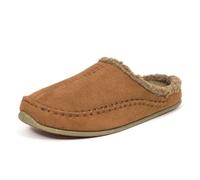 Deer Stags Slipperooz Men's Nordic S.U.P.R.O Sock Cushioned Indoor Outdoor Clog Slipper Brown Size: 10 UK (11 M)