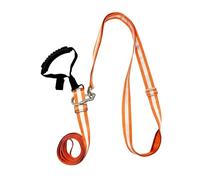 Deer Tow Harness - Orange Outdoor Gear | Safety Puller with Reflective Strips | Deer and Harness for Outdoor Camping, Rough Terrain, Wilderness, Wild Boar