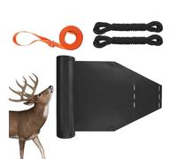 Deer Transporter Sled Multipurpose Deer Carrier Sled Weighted Drag Sled for Hunting Tear Resistant Drag Strap Rope Hunting Accessory Garden Cés