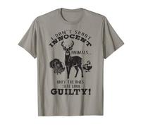 Deer, Turkey, Duck Hunter I Don't Shoot Innocent Animals T-Shirt