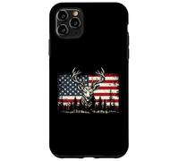Deer US Flag - Buck Hunting Lover Big Game Hunter Case for iPhone 11 Pro Max