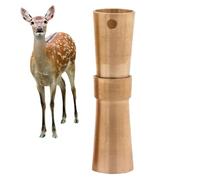 Deer Whistle Hunting Sound Whistle Animal Call | Portable Deer Call for Observation Breeding Exploration Camping Photography Nature Hunters Photographers Wildlife