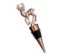 Deer Wine Bottle Stopper | Airtight Seal Wine Bottle Stopper - Leakproof Home Bar Corker Champagne Sealer Corks for Vinegar Olive Oil Beverage Beer