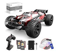 DEERC 9206E 1:10 RC Car, Fast 4WD Off-Road Remote Control Truck with Extra Shell & 2 Batteries, 40+ Min Play, Hobby Toy Gift for Adults and Kids