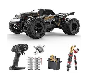 DEERC 9309E 1/16 All Terrain Fast RC Cars for Adults 40KPH,4WD Electric Off-Road Remote Control Monster Truck,2.4Ghz High Speed Car,Waterproof Monster Truck with 2 Batteries for Boys & Kids