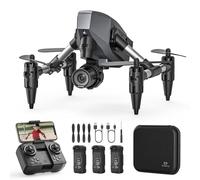 DEERC D21 Mini Indoor Drone with Camera for Kids 1080P, Small RC Quadcopter for Beginners with 3 Batteries, Optical Flow Positioning, 3D Flip, One Key Start, Easy to Fly Toy Gifts for Boys and Girls