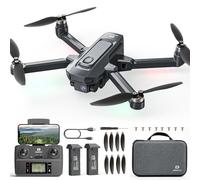 DEERC D35 GPS Drones with Camera for Adults 4k, Foldable RC Quadcopter Drone for Beginners with Follow Me, Return Home, Brushless Motor, 5G Transmission, <25mW, <14 dBm, 40 Mins