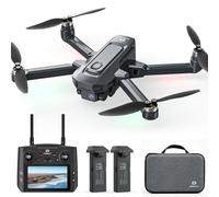DEERC D35Pro Drone with Camera 4K Professional for Adults, RC Quadcopter with HD Screen on Controller, Brushless Motor, Follow Me, 5G Transmission, Auto Return, GPS Drone with SD Card, 40Mins Flight