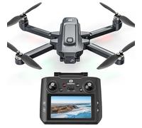 DEERC D35Pro Drone with Camera 4K Professional for Adults, RC Quadcopter with HD Screen on Controller, Brushless Motor, Follow Me, 5G Transmission, Auto Return, GPS Drone with SD Card, 40Mins Flight