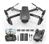 DEERC Drone with Camera 1080P, D20S Mini Drones for Kids Adults Beginner; Foldable RC Quadcopter with Brushless Motor, 2 Batteries, Altitude Hold, Optical Flow, 3D Flips, Toy Gifts for Boys Girls