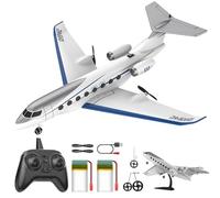 DEERC G650 RC Plane Private Jet,3-CH Remote Control Airplane Toys,2.4GHz 6-axis Gyro Stabilizer RTF Hobby Glider Aircraft Plane Easy to Fly for Beginners Kids Adults