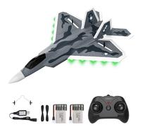 DEERC RC Plane, Remote Control Eagle Plane, RTF Airplane, 2.4GHZ 2CH Flying Bird with 2 Batteries & Propeller 6-axis Gyro Stabilizer, Easy to Fly for Beginners Adults Kids Boys