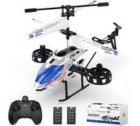 DEERC Remote Control Helicopter Age 14+, 4.5CH Lateral Drift RC Helicopters W/Light, 22 Min Play, Altitude Hold, Gyroscope, 2.4GHz Toy for Beginner Boys Girls