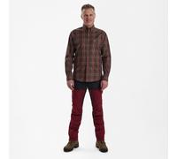 Deerhunter Eli Shirt Green Check 47/48 Green Hunting shirt breathable cotton