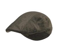 Deerhunter Flat Cap Elmwood 62/63 Brown - Hunting cap camouflage safety for Men