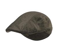 Deerhunter Flat Cap Elmwood 62/63 Brown - Hunting Cap Camouflage Safety for Men