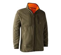 Deerhunter Gamekeeper Bonded Fleece Jacket - reversible Orange XXX-Large Orange Reversible