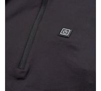 Deerhunter Heat Undershirt with zip-neck Black XXX-Large Black - Hunting shirt breathable cotton for Men