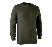 Deerhunter Kingston Knit w. O neck Green melange XXX Large Green Hunting outdo