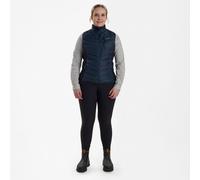 Deerhunter Lady Caroline Padded Waistcoat with knit Dark Blue C48 Blue Hunting