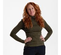 Deerhunter Lady Darlington Roll Neck Cypress C48 Green Hunting outdoor gear fo