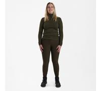 Deerhunter Lady Darlington Roll Neck Green Melange C48 Green Hunting outdoor g