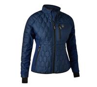 Deerhunter Lady Mossdale Quilted Jacket Dress Blues C48 Blue Hunting jacket in