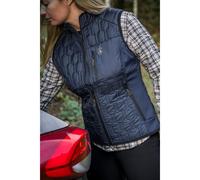 Deerhunter Lady Mossdale Quilted Waistcoat Dress Blues C48 Blue Hunting outdoo