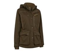 Deerhunter Lady Muflon Pro Jacket - Women’s Waterproof Hunting Jacket with Game Pocket, Radio Storage & Adjustable Fit