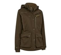 Deerhunter Lady Muflon Pro Jacket - Women’s Waterproof Hunting Jacket with Game Pocket, Radio Storage & Adjustable Fit