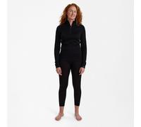 Deerhunter Lady Quinn Merino Zip Undershirt Black Oak C48 Black Hunting shirt